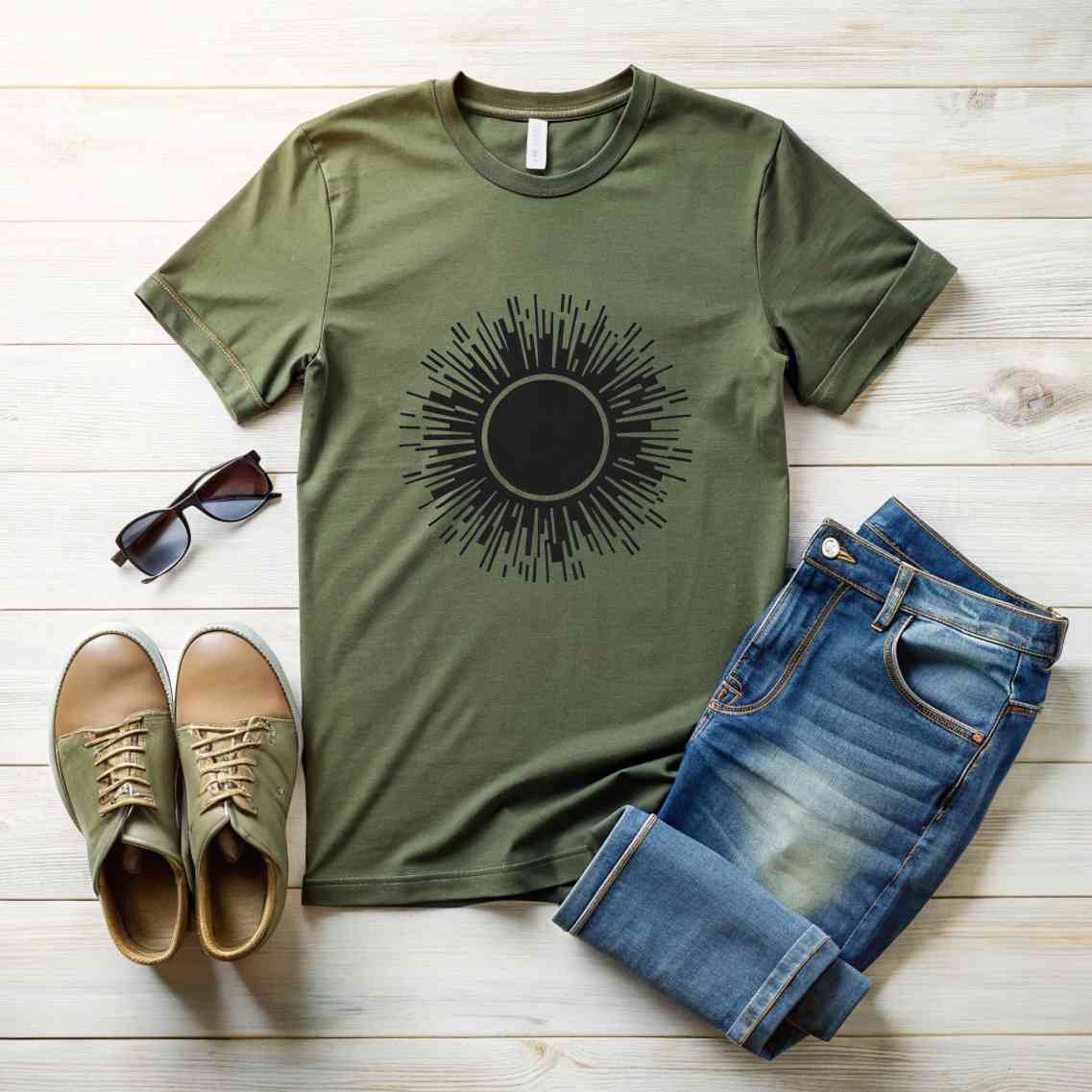 Black hole T-shirt